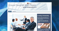 Desktop Screenshot of designerwebpages.com.au